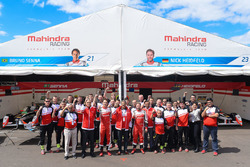 Bruno Senna, Mahindra Racing con Nick Heidfeld, Mahindra Racing e il team Mahindra Racing