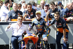 Brad Binder, Red Bull KTM Ajo, KTM, et Pit Beirer