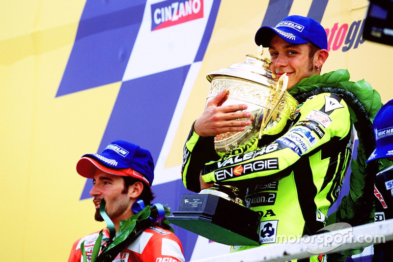 1. Valentino Rossi; 2. Max Biaggi