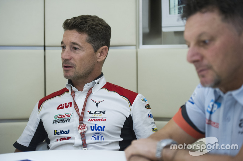Lucio Cecchinello e Fausto Gresini