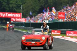 Sergio Perez, Sahara Force India F1 en el desfile de pilotos
