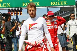 Sebastian Vettel, Ferrari en la parilla