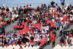 Fans di grandstand