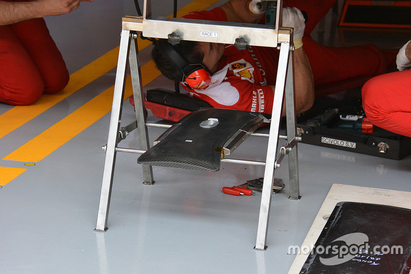 Ferrari carbon fibre ballast