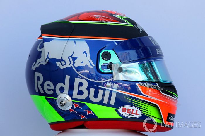Casco de Brendon Hartley, Scuderia Toro Rosso