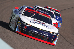 William Byron, JR Motorsports Chevrolet, Sam Hornish Jr., Team Penske Ford and Ty Majeski, Roush Fen