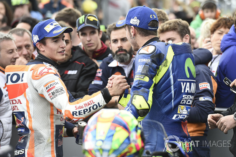 Valentino Rossi, Yamaha Factory Racing, Marc Marquez, Repsol Honda Team