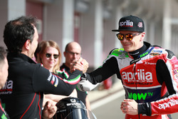 Romano Albesiano, responsable Aprilia Racing, Scott Redding, Aprilia Racing Team Gresini