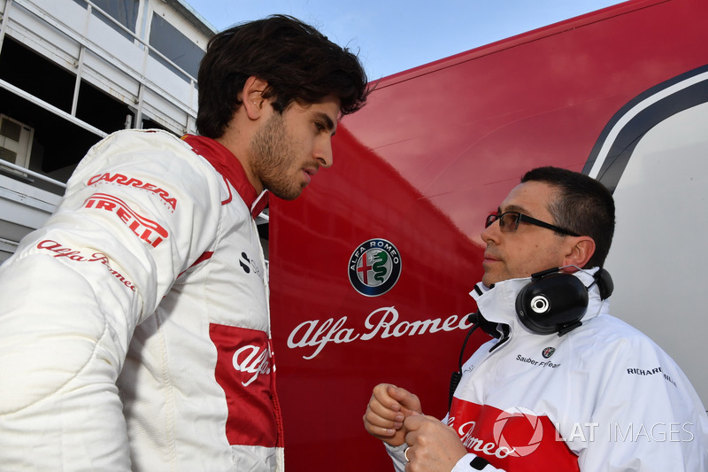 Antonio Giovinazzi, Sauber