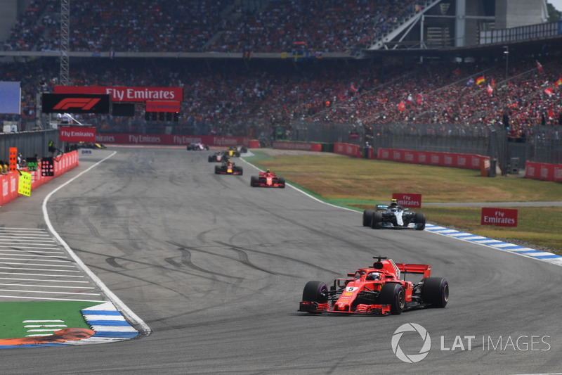 Sebastian Vettel, Ferrari SF71H lidera