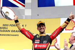 Podyum: 3. Romain Grosjean, Lotus F1 Team
