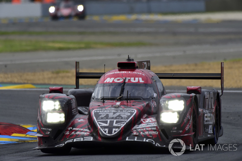 #1 Rebellion Racing Rebellion R-13: Andre Lotterer, Neel Jani, Bruno Senna