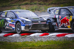 Petter Solberg, PSRX Volkswagen Sweden, Timmy Hansen, Team Peugeot Total