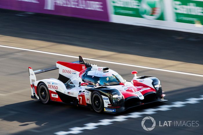 #7 Toyota Gazoo Racing Toyota TS050: Mike Conway, Kamui Kobayashi, Jose Maria Lopez