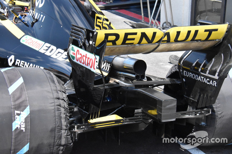 Renault Sport F1 Team RS 18, dettaglio posteriore