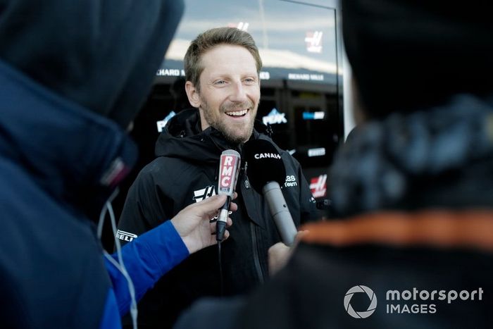 Romain Grosjean, defensor de los baches