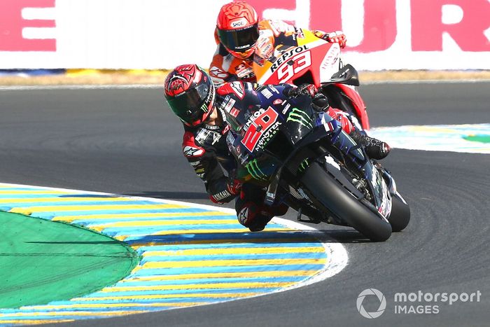 Fabio Quartararo, Yamaha Factory Racing, Marc Marquez, Repsol Honda Team