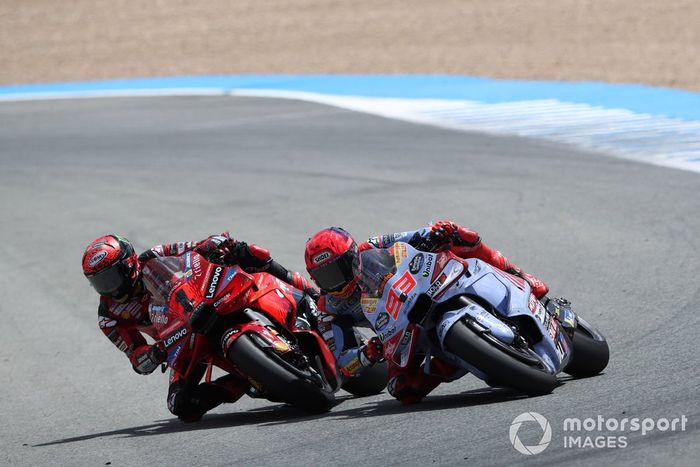 Franceso Bagnaia, Marc Márquez, Gresini Racing