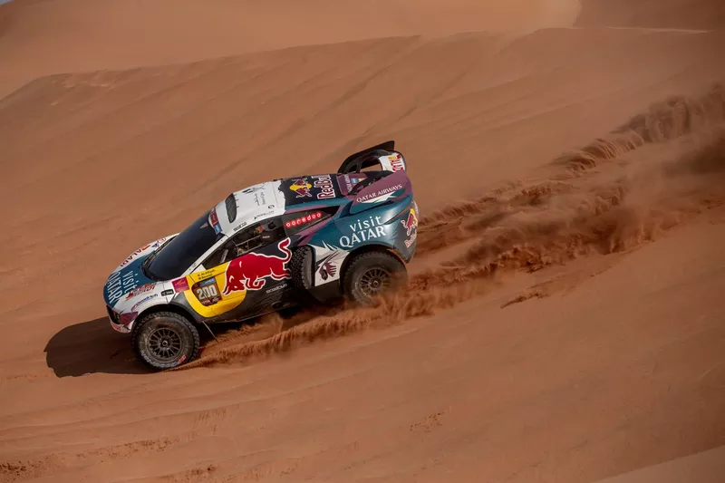 #200 Nasser Racing Prodrive Hunter: Nasser Al-Attiyah, Mathieu Baumel