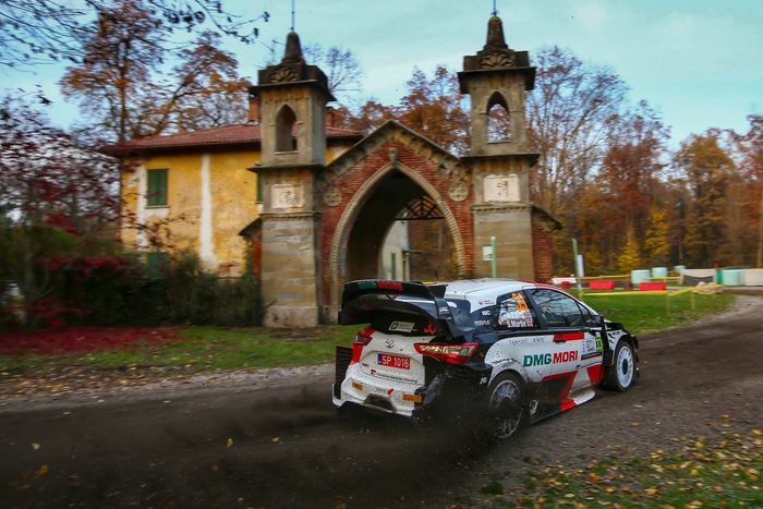 Elfyn Evans, Scott Martin, Toyota Gazoo Racing WRT Toyota Yaris WRC
