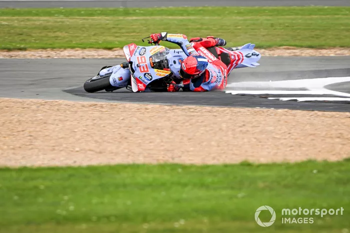 Marc Marquez, Gresini Racing crash