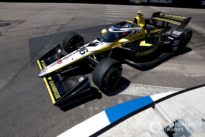 Colton Herta, Andretti Global con Curb-Agajanian Honda