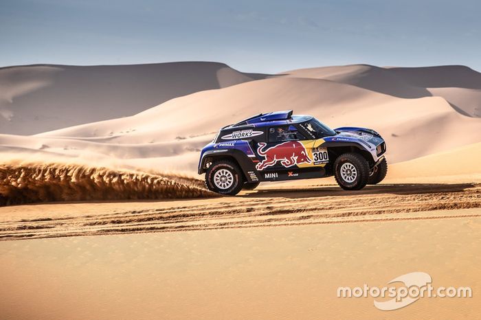 Carlos Sainz, Lucas Cruz, MINI John Cooper Works Buggy, X-raid MINI JCW Team