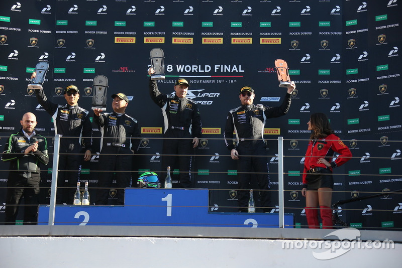 Podio Gara 2 World Final AM+LC