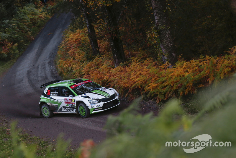 Kalle Rovanperä, Jonne Halttunen, Skoda Motorsport Skoda Fabia R5