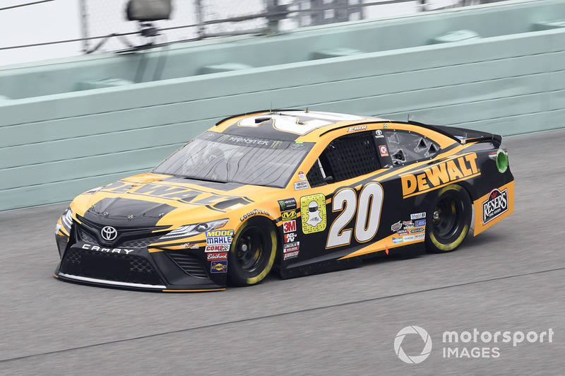 7. Erik Jones, Joe Gibbs Racing, Toyota Camry DeWalt