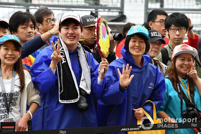 Fernando Alonso, McLaren fans 