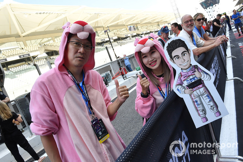 Tifosi di Esteban Ocon, Racing Point Force India