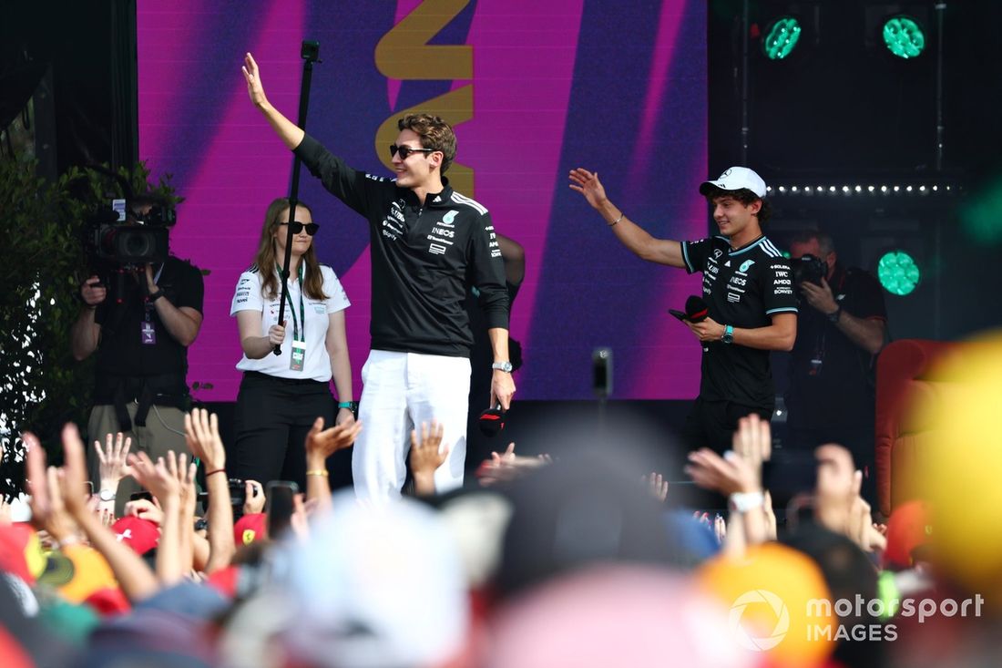 George Russell, Mercedes, Andrea Kimi Antonelli, Mercedes