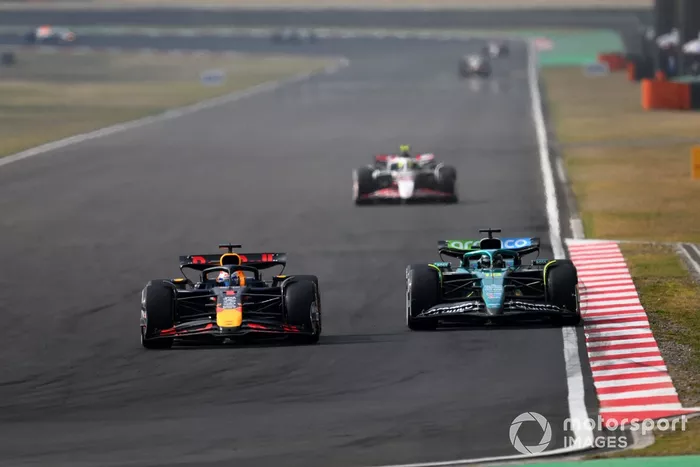 Max Verstappen, Red Bull Racing, Lance Stroll, Aston Martin Racing