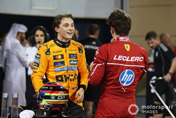 Charles Leclerc, Ferrari, Oscar Piastri, McLaren