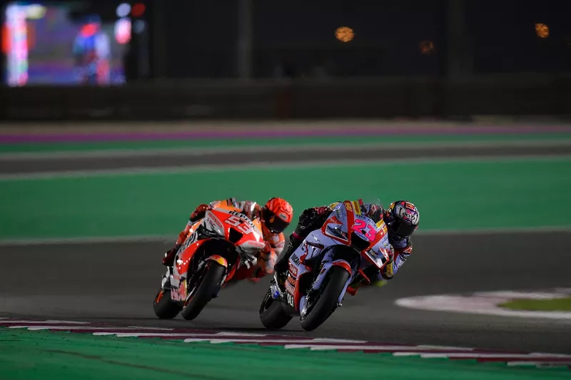 Enea Bastianini, Gresini Racing MotoGP, Marc Marquez, Repsol Honda Team