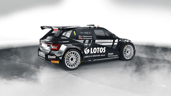 Kajetan Kajetanowicz, Maciej Szczepaniak, Skoda Fabia Rally2 evo