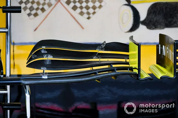 Alerón delantero del Renault R.S.19 