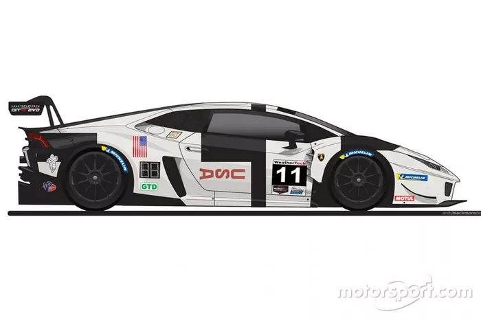 Livrea Magnus Racing Apollo 11, Lamborghini Huracán GT3 EVO