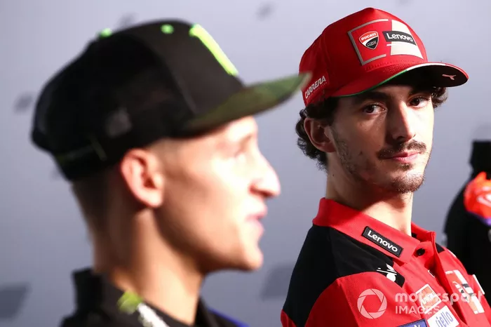 Fabio Quartararo, Yamaha Factory Racing, Francesco Bagnaia, equipo Ducati