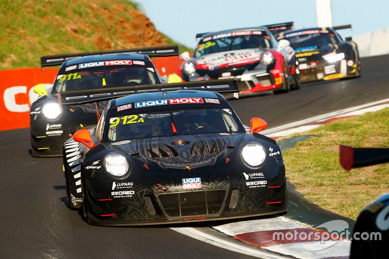 #912 EBM Porsche 911 GT3-R: Dirk Werner, Dennis Olsen, Matt Campbell