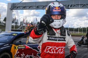 Race winner Mattias Ekström, KYB Team JC