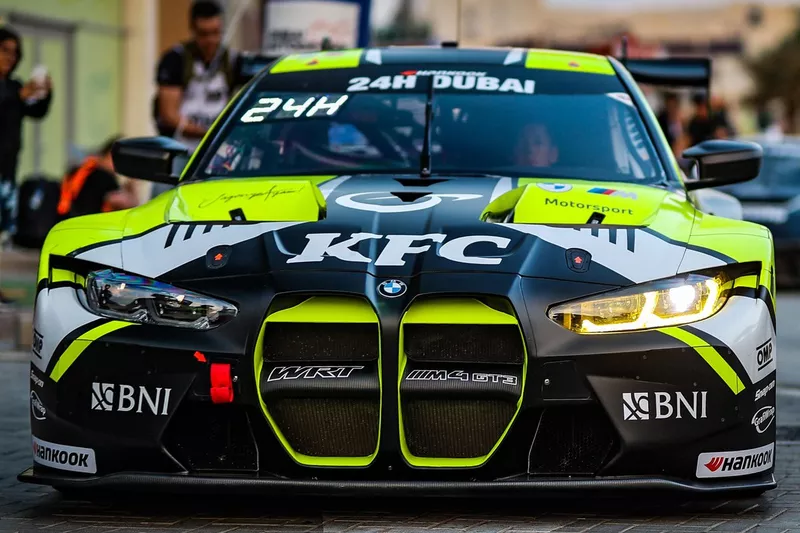 #46 Team WRT, BMW M4 GT3 Valentino Rossi, Sean Gelael, Max Hesse, Maxime Martin, Tim Whale
