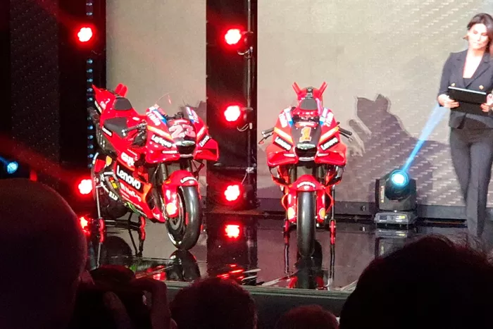 Presentación de Ducati