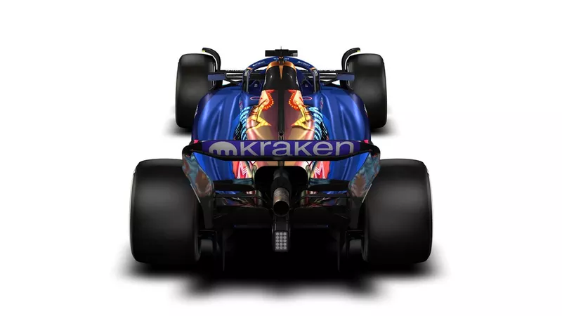 Williams FW45 Las Vegas-kleuren