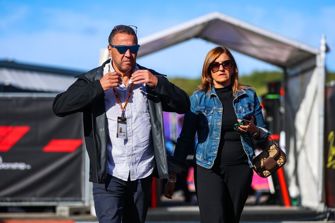 Yassine Hadjar z Randą Hadjar