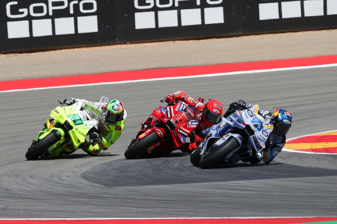 Alex Márquez, Gresini Racing, Marc Márquez, Ducati Team, Franco Morbidelli, VR46 Racing Team