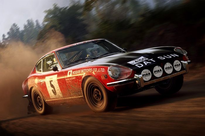 Datsun 240z action