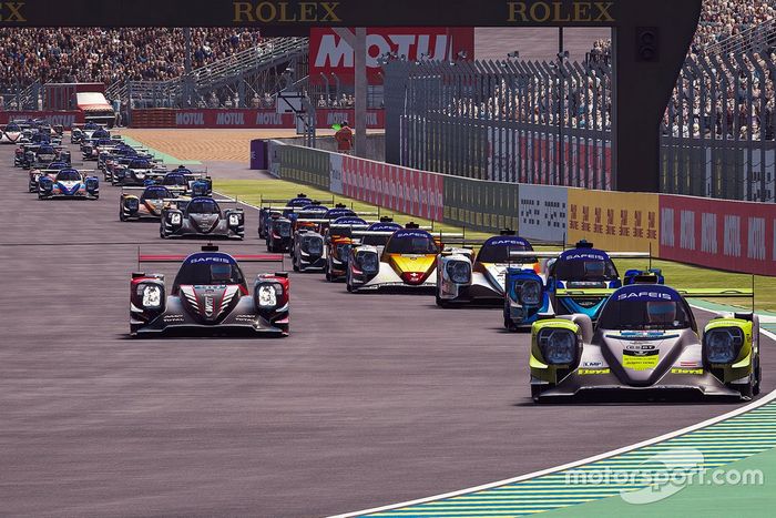 #4 Bykolles - Burst Esport Oreca 07 LMP2: Tom Dillmann, Esteban Guerrieri, Jernej Simoncic, Jesper Pedersen