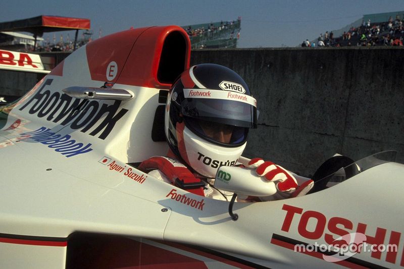 FOOTWORK アロウズ　鈴木亜久里号 美しきF1マシン：「速いが脆い……鈴木亜久里、予選トップ10常連に